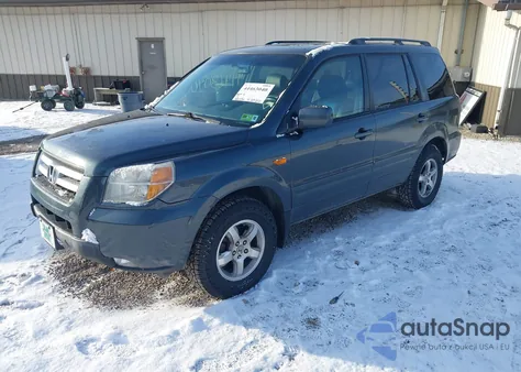 2006 Honda Pilot Ex-L z USA, uszkodzony, nr VIN 2HKYF18746H532422